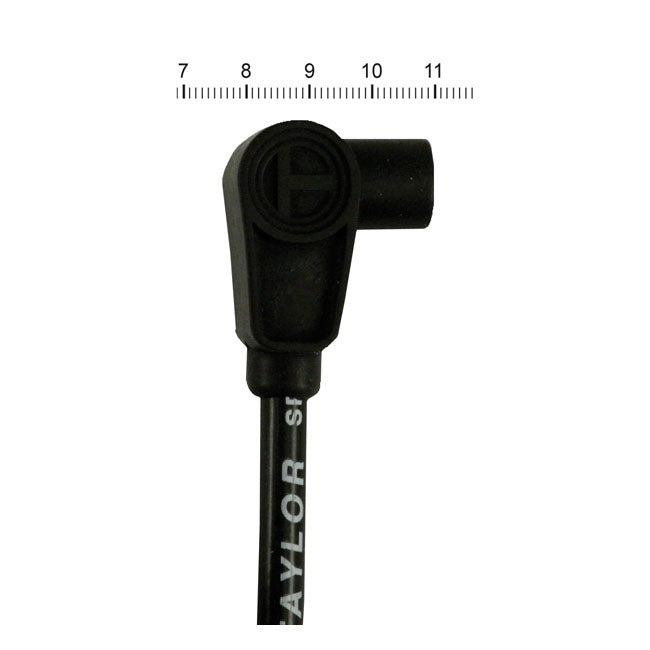 Taylor, Juego De Cables De Bujía Pro Cable De 8Mm. Negro Para Harley Davidson