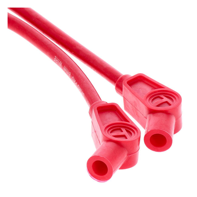 Taylor Pro Spark Plug Wire Set, 8mm, Red, for Harley-Davidson