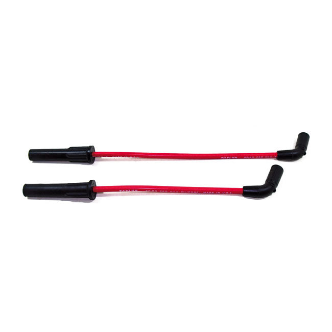 Taylor, Juego De Cables De Bujía Pro Cable De 8Mm. Rojo Para Harley Davidson