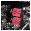S&S, tuned induction air cleaner kit. Black For Harley Davidson