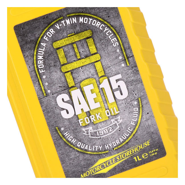 Aceite Para Horquilla Vspec SAE 15W 1L Para Harley Davidson