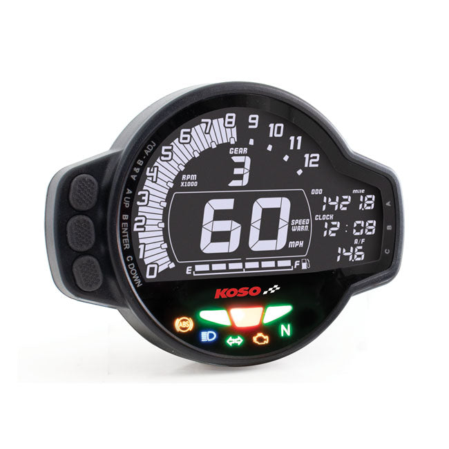 Velocímetro/Tacómetro Multifunción MS-01 Para Harley Davidson