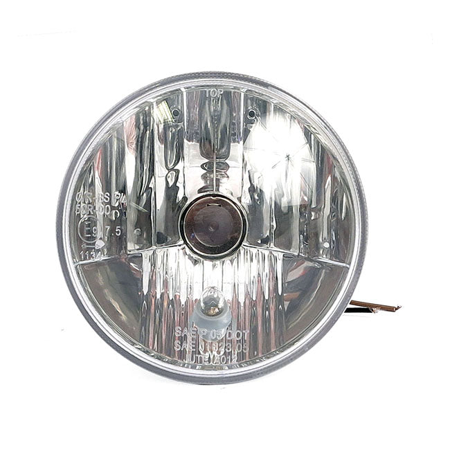 Unidad Faro 120Mm HS1 12V 35/35W. Lente Transparente Para Harley Davidson