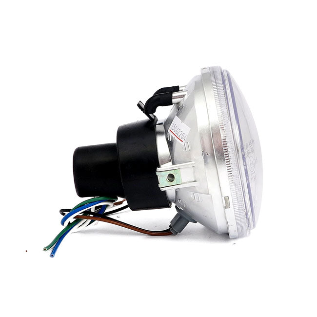 Unidad Faro 120Mm HS1 12V 35/35W. Lente Transparente Para Harley Davidson