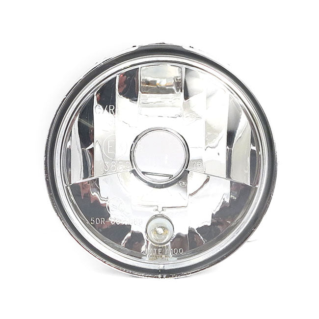 Unidad Faro 120Mm Hs1 12V 35/35W. Lente Transparente Para Harley Davidson