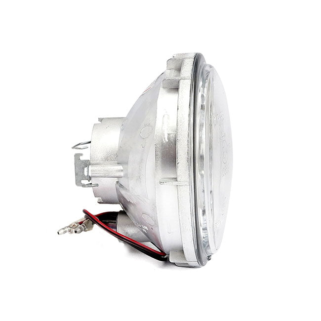 Unidad Faro 120Mm Hs1 12V 35/35W. Lente Transparente Para Harley Davidson