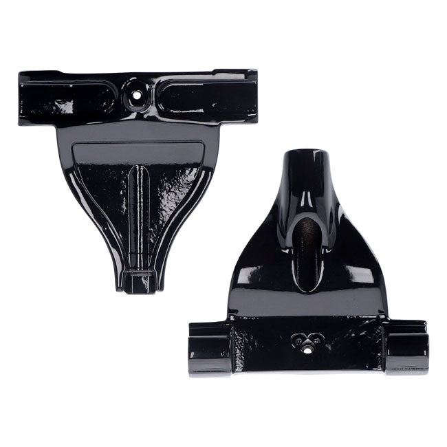 Soportes Montaje Plataforma De Pasajero Negro Para Softail M8