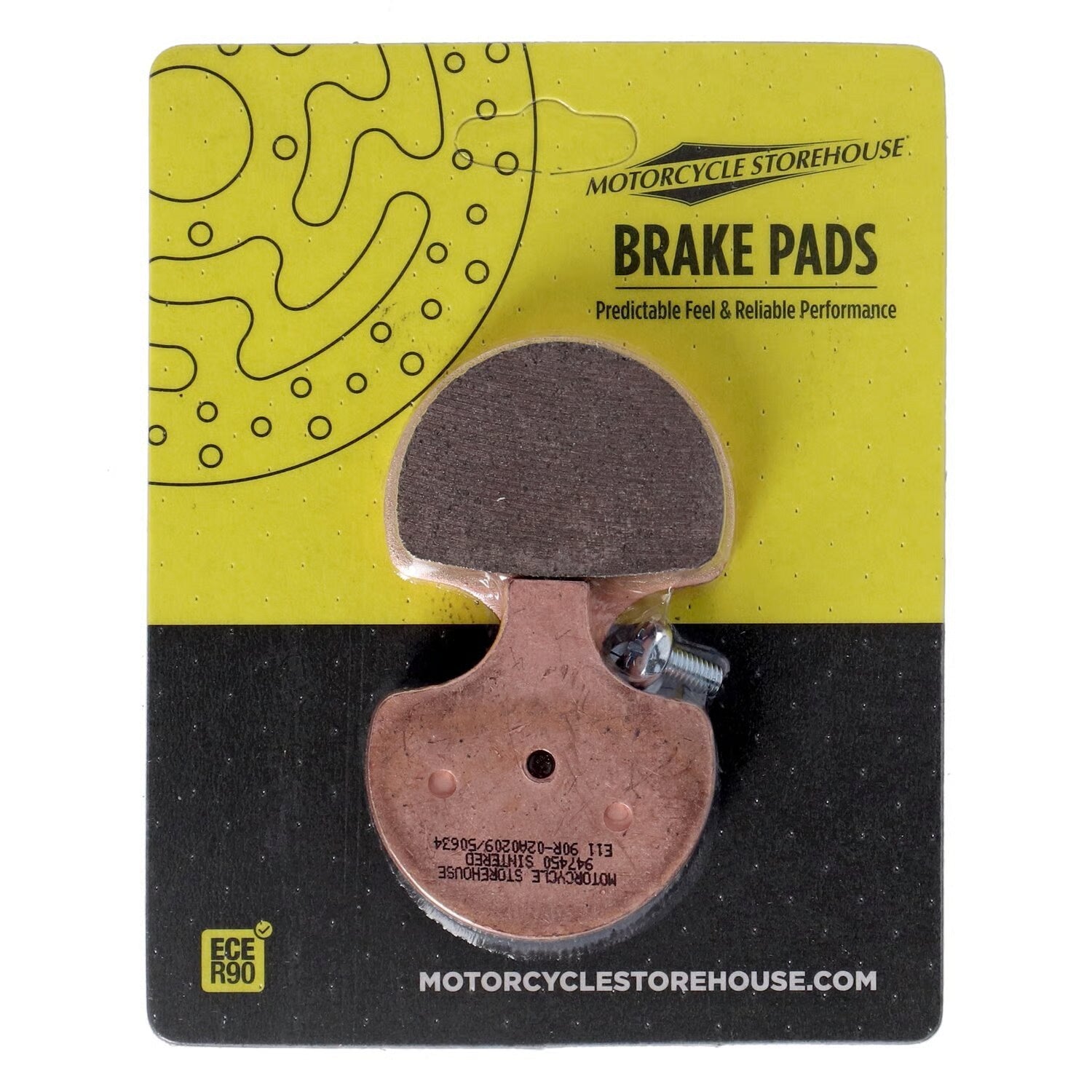 MCS, pastillas de freno delanteras sinterizadas para Harley Davidson