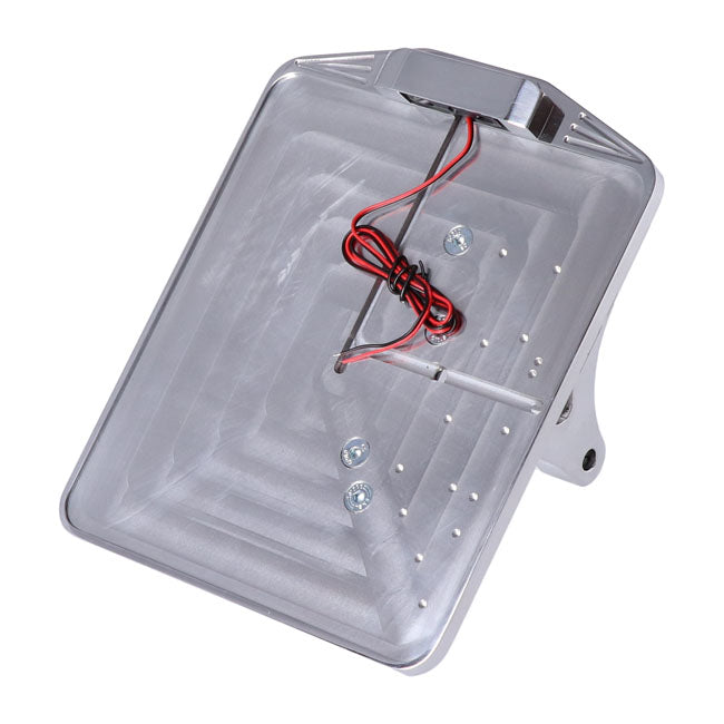 Cpv, Soporte De Matrícula De Montaje Lateral Pulido Para Harley Davidson