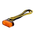Fastline LED-Licht, Blinker mit bernsteinfarbener Linse für Harley Davidson
