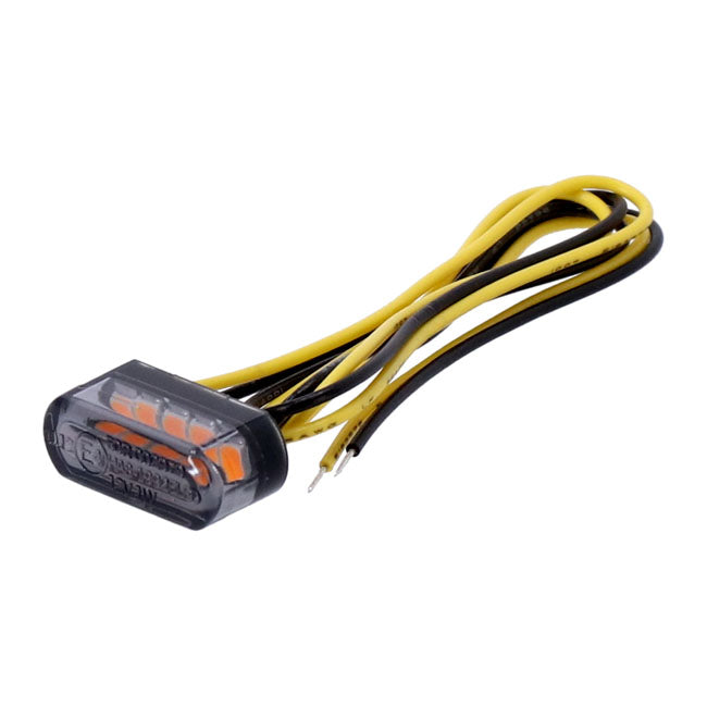 Fastline LED-Licht, getöntes Glas, Blinker für Harley Davidson