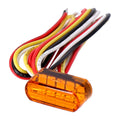 Fastline LED-Rücklicht mit bernsteinfarbenem Blinker für Harley-Davidson
