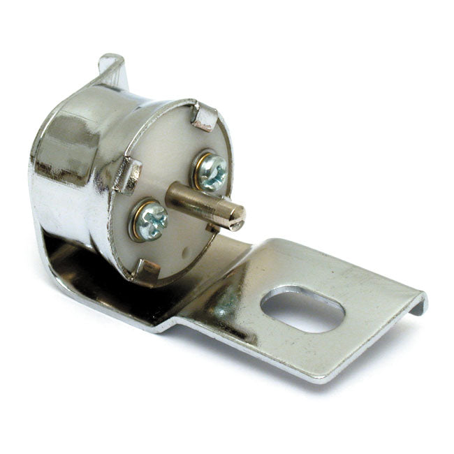 Mechanischer Bremslichtschalter hinten. Chrom für Harley-Davidson L72-77 FX