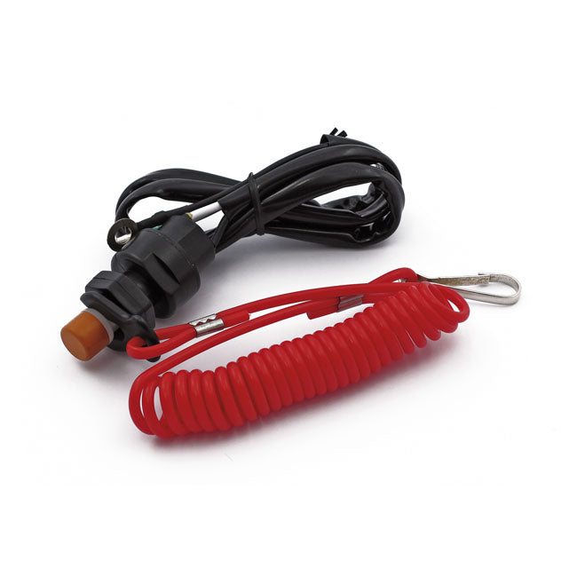 Not-Zündungs-Notausschalter, Clip-Lanyard mit Verkabelung für Harley Davidson