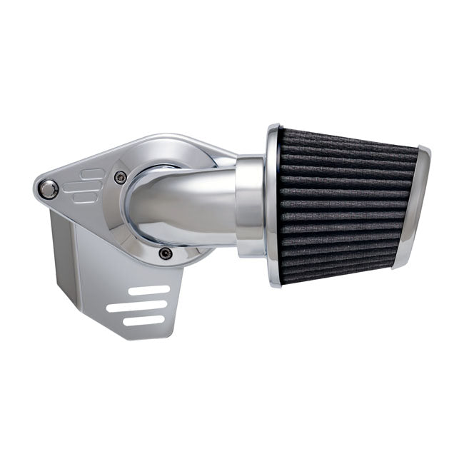 V&H, VO2 Air Filter Falcon Chrome voor Harley Davidson