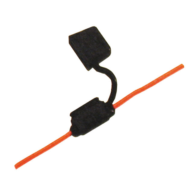 Standard Co. In-Line Fuse Holder with Cover, 30A for Harley-Davidson