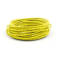 Wiring Cloth Covered Wire 25ft, Yellow For Harley-Davidson