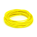 Classic Fabric-Covered Wiring Harness, 25 Feet, Roll, Yellow, for Harley-Davidson