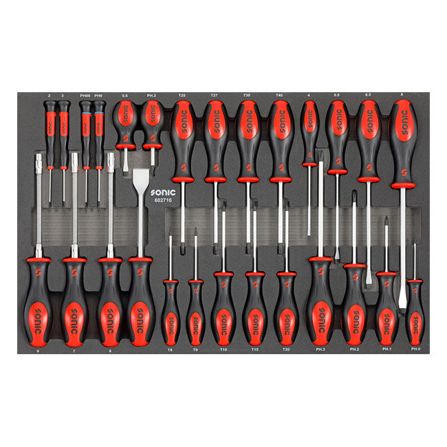 Sonic, 349-Piece Metric Motorcycle Tool Box