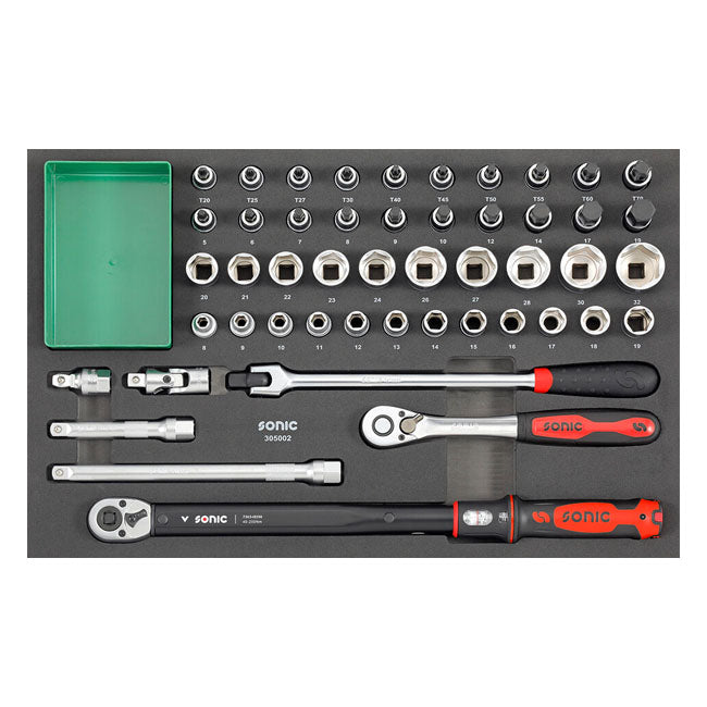 Sonic, 349-Piece Metric Motorcycle Tool Box