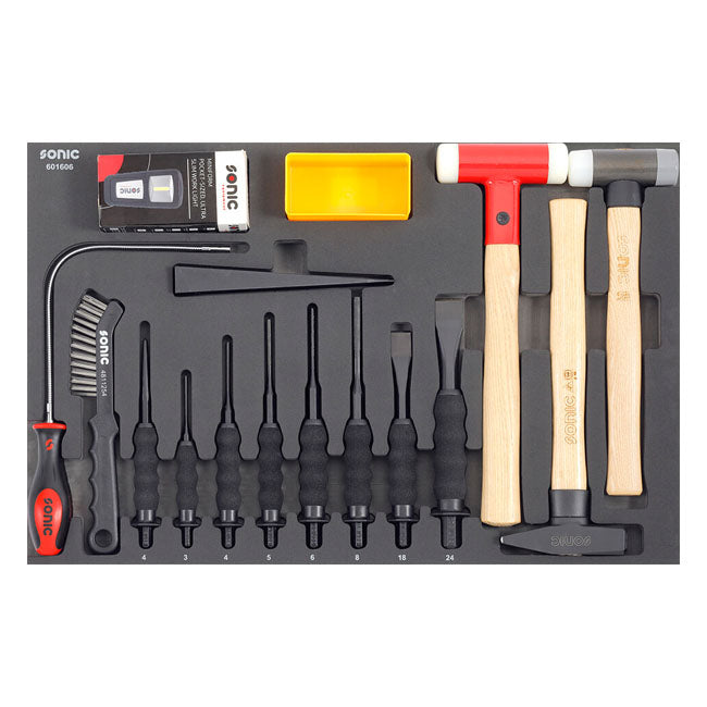 Sonic, 349-Piece Metric Motorcycle Tool Box