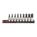 Sonic 3/8" Hex Socket Rail Set, 9-Piece US/SAE
