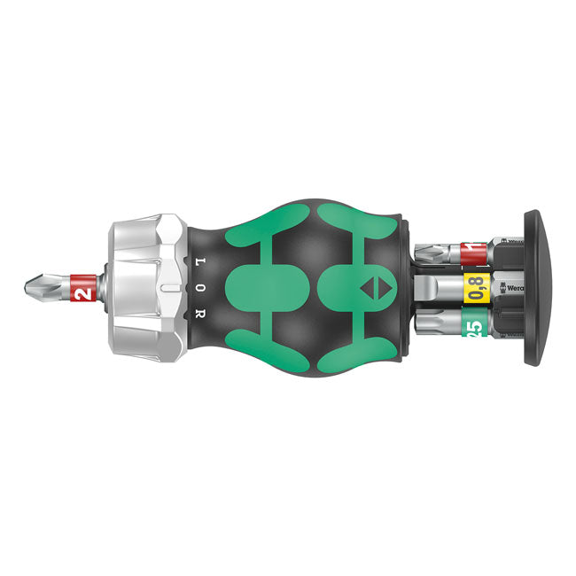 Wera Kraftform Kompakt Stubby Bit-Ladegerät mit Ratsche