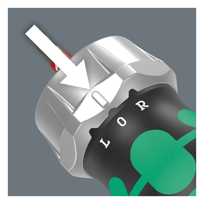 Wera Kraftform Kompakt Stubby Bit-Ladegerät mit Ratsche