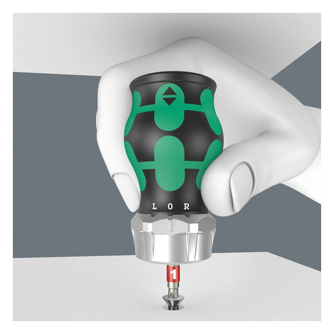 Wera Kraftform Kompakt Stubby Bit-Ladegerät mit Ratsche