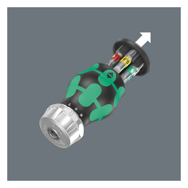 Wera Kraftform Kompakt Stubby Bit-Ladegerät mit Ratsche