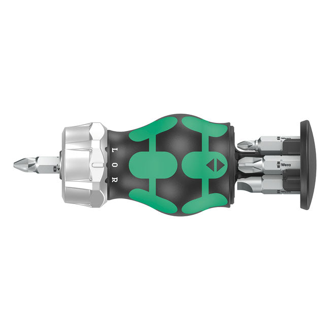 Wera, Kraftform Kompakt Stubby Bit Charger with Ratchet