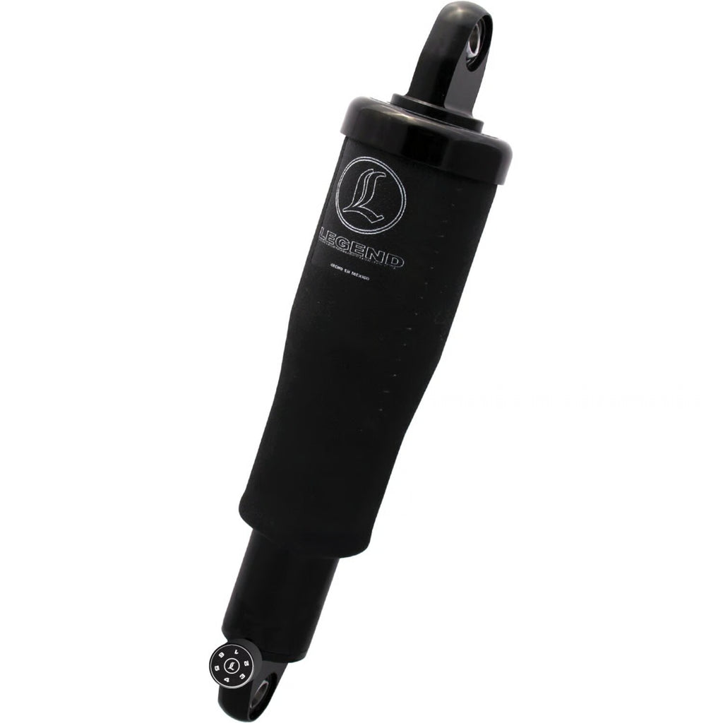 Suspensión neumática Legend Air-A 13" negro para Harley Davidson
