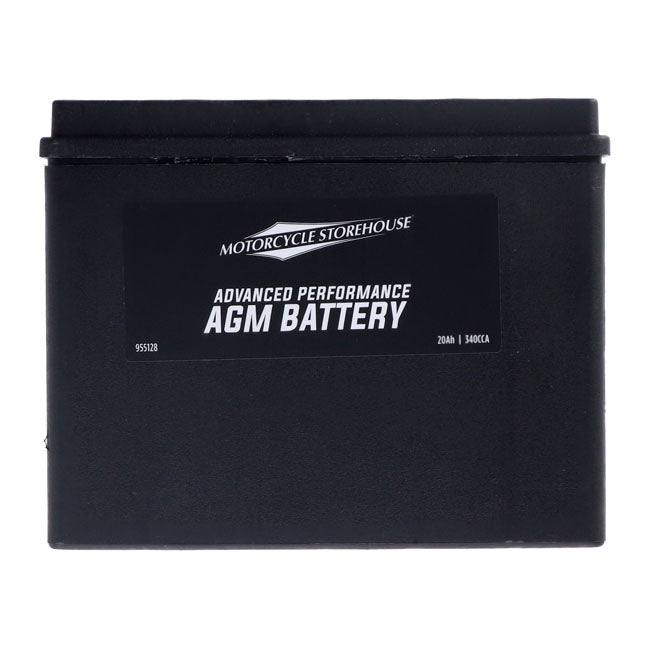 MCS, Serie Advance - Batería Sellada AGM. 12 V,20 Ah,340 CCA Para Harley Davidson