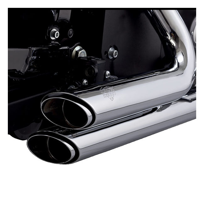 Vance &amp; Hines Chrome Shortshots Exhaust For Harley-Davidson Sportster
