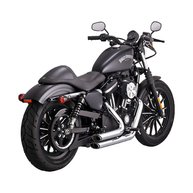 Escape Vance & Hines Shortshots Cromado Para Harley-Davidson Sportster