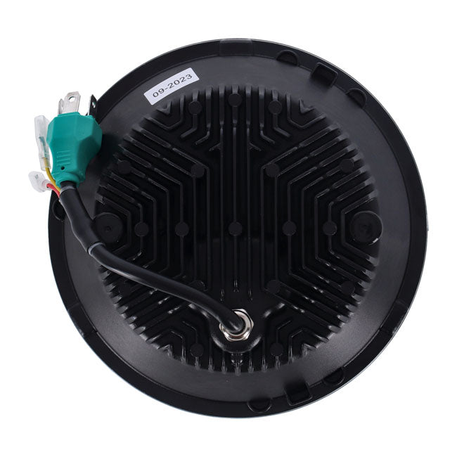 Faro LED 7" Con Anillo Halo Homologado Para Harley-Davidson