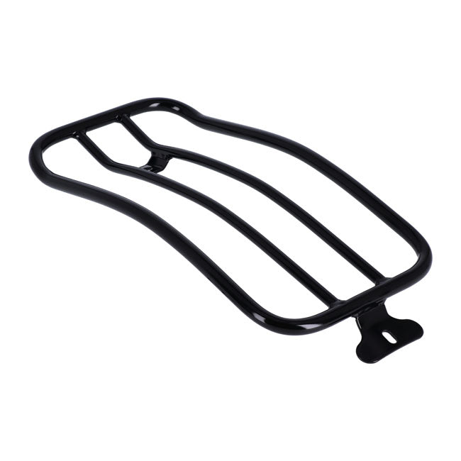 7" Solo Seat Luggage Rack Black for Harley-Davidson
