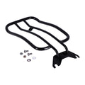 Black 7" Solo Seat Luggage Rack for Harley-Davidson