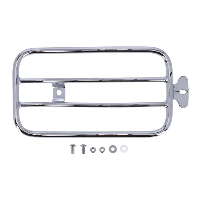 7" Chrom-Solositz-Gepäckträger für Harley-Davidson