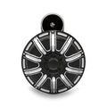 Arlen Ness, Kit De Bocina De Acero Inoxidable, Calibre 10. Negro Cc Para Harley Davidson