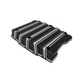 Arlen Ness 10 Gauge Rocker Cover Set, Black for Harley-Davidson