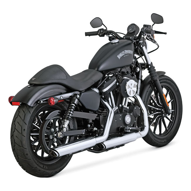 Colas escape Vance & Hines Twin Slash 3" Para Harley Davidson Sportster