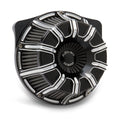 Arlen Ness 10 Gauge Inverted Air Cleaner Kit. Black CC for Harley-Davidson