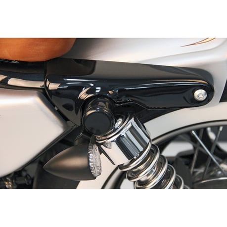 Cult-Werk, XL short fender strut covers. Gloss black