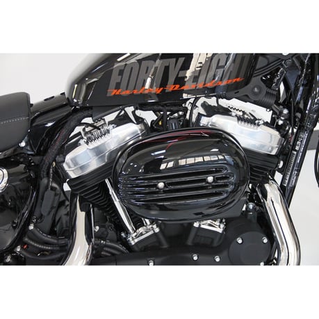 Cult-Werk, air cleaner cover. Finned