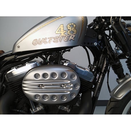 Cult-Werk, air cleaner cover. Slotted