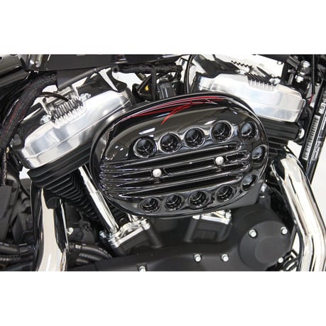Cult-Werk, air cleaner cover. Slotted