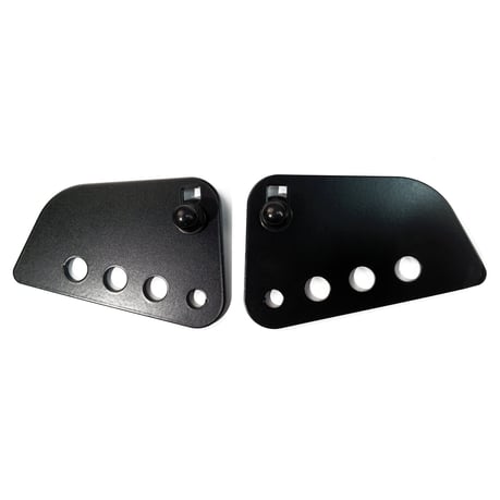 Cult-Werk, gas tank lift kit. Gloss black