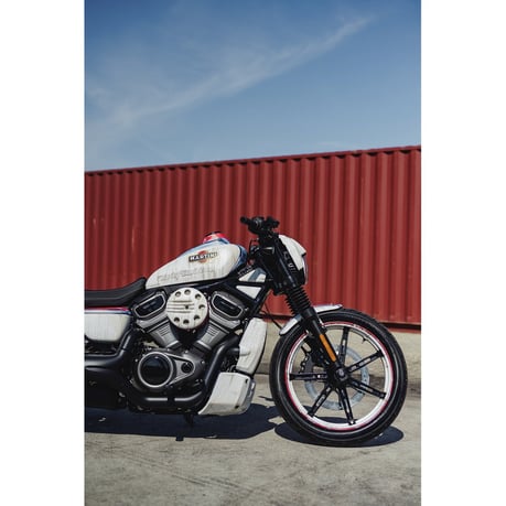 Cult-Werk, air cleaner cover Slotted. Matte black