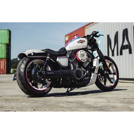 Cult-Werk, air cleaner cover Slotted. Matte black